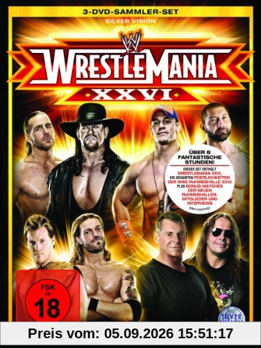 WWE - Wrestlemania 26 [3 DVDs]