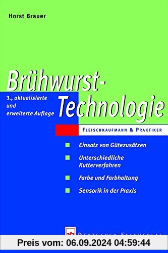 Brühwurst-Technologie (Edition afz)