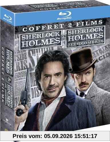 Coffret sherlock holmes [Blu-ray] [FR Import]