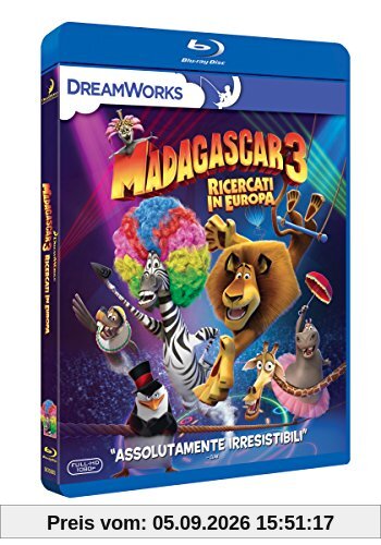 Madagascar 3 - Ricercati in Europa [Blu-ray]