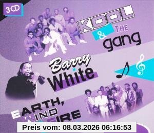 Kool&the Gang, Barry White, Earth Wind&Fir Live Performance