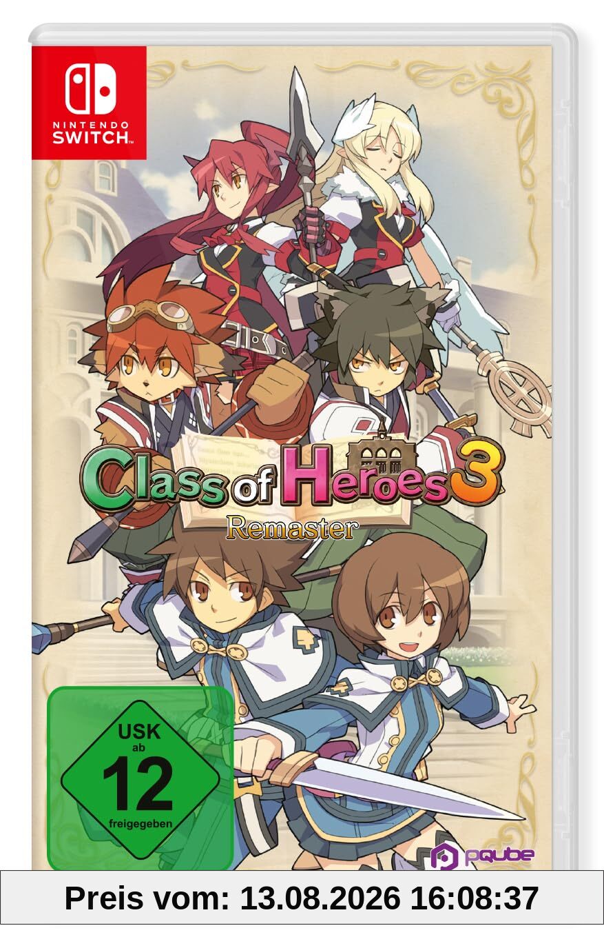 Class of Heroes 3 Remaster - Switch