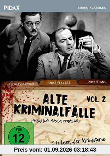 Alte Kriminalfälle, Vol. 2 (Hrísní lidé mesta prazského) / Weitere 6 Folgen der erfolgreichen Krimiserie (Pidax Serien-Klassiker) [2 DVDs]