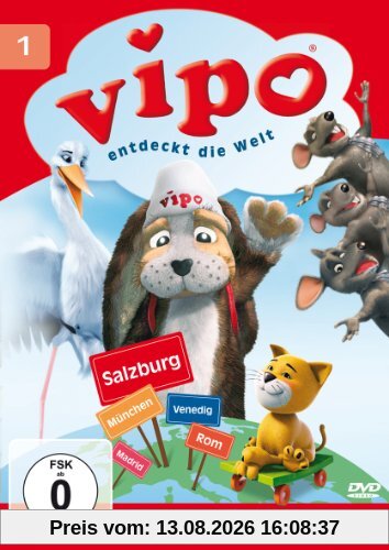 Vipo entdeckt die Welt 1 - Mozarts Mäuseorchester und weitere Abenteuer
