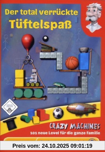 Der total verrückte Tüftelspass - Crazy Machines für die ganze Familie - CD-ROM