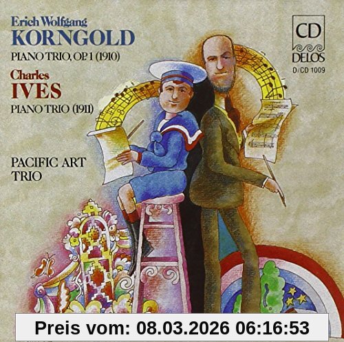 Pacific Art Trio Korngold/Ives, Klaviertrios