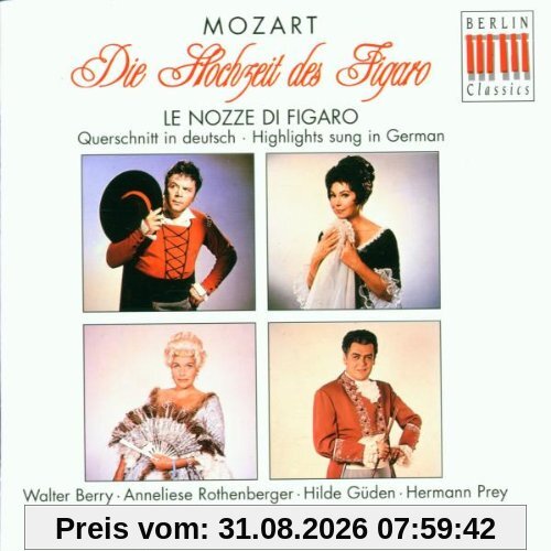 Mozart: Die Hochzeit des Figaro (Querschnitt) [deutsch]