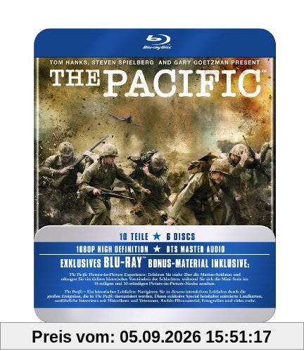 The Pacific (limitierte Tin-Box Edition , exklusiv bei Amazon.de) [Blu-ray]
