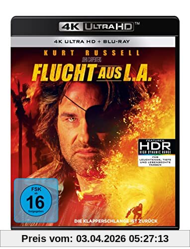 Flucht aus L.A. - 4K Ultra HD Blu-ray + Blu-ray (4K Ultra HD)