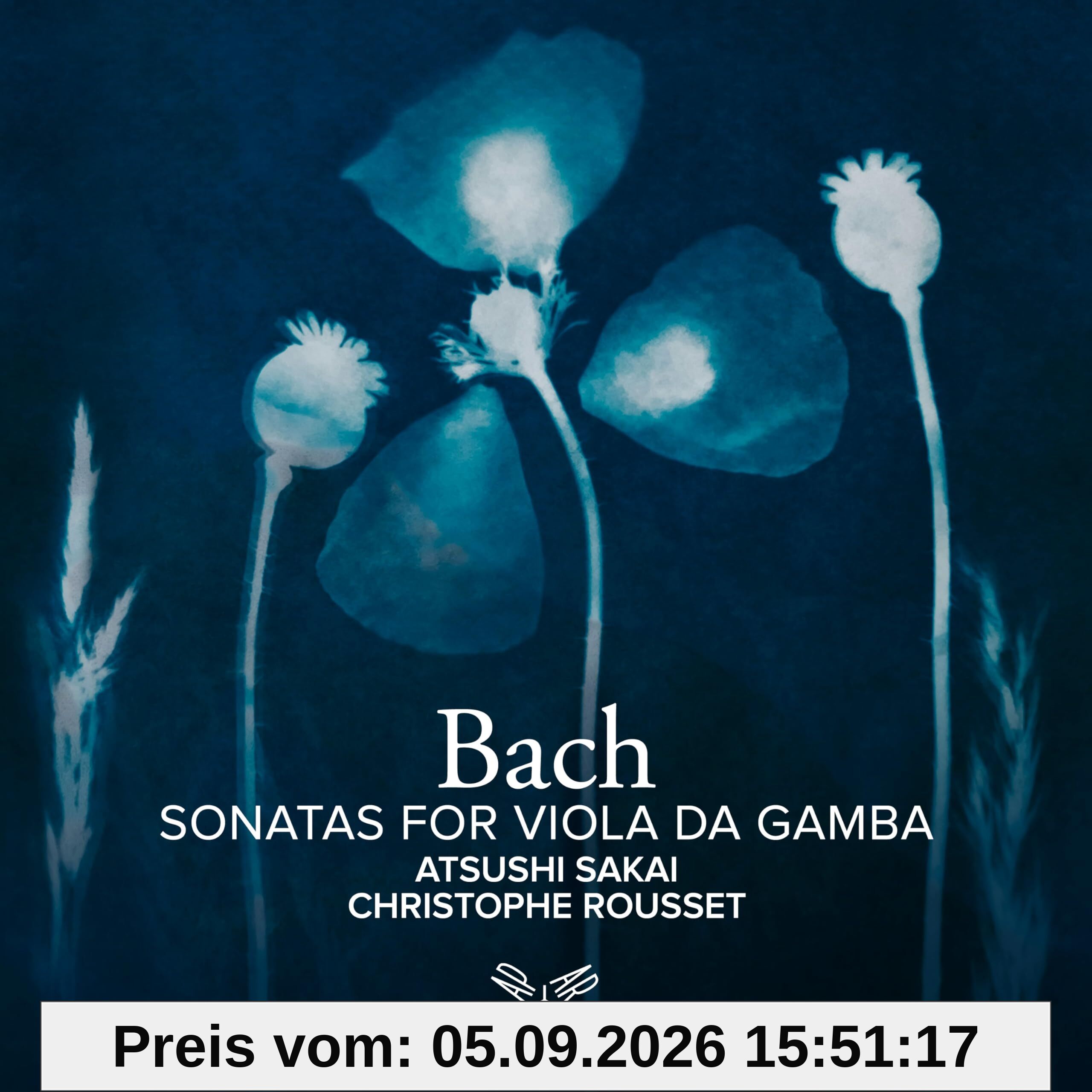 J.S. Bach: Sonatas for Viola Da Gamba