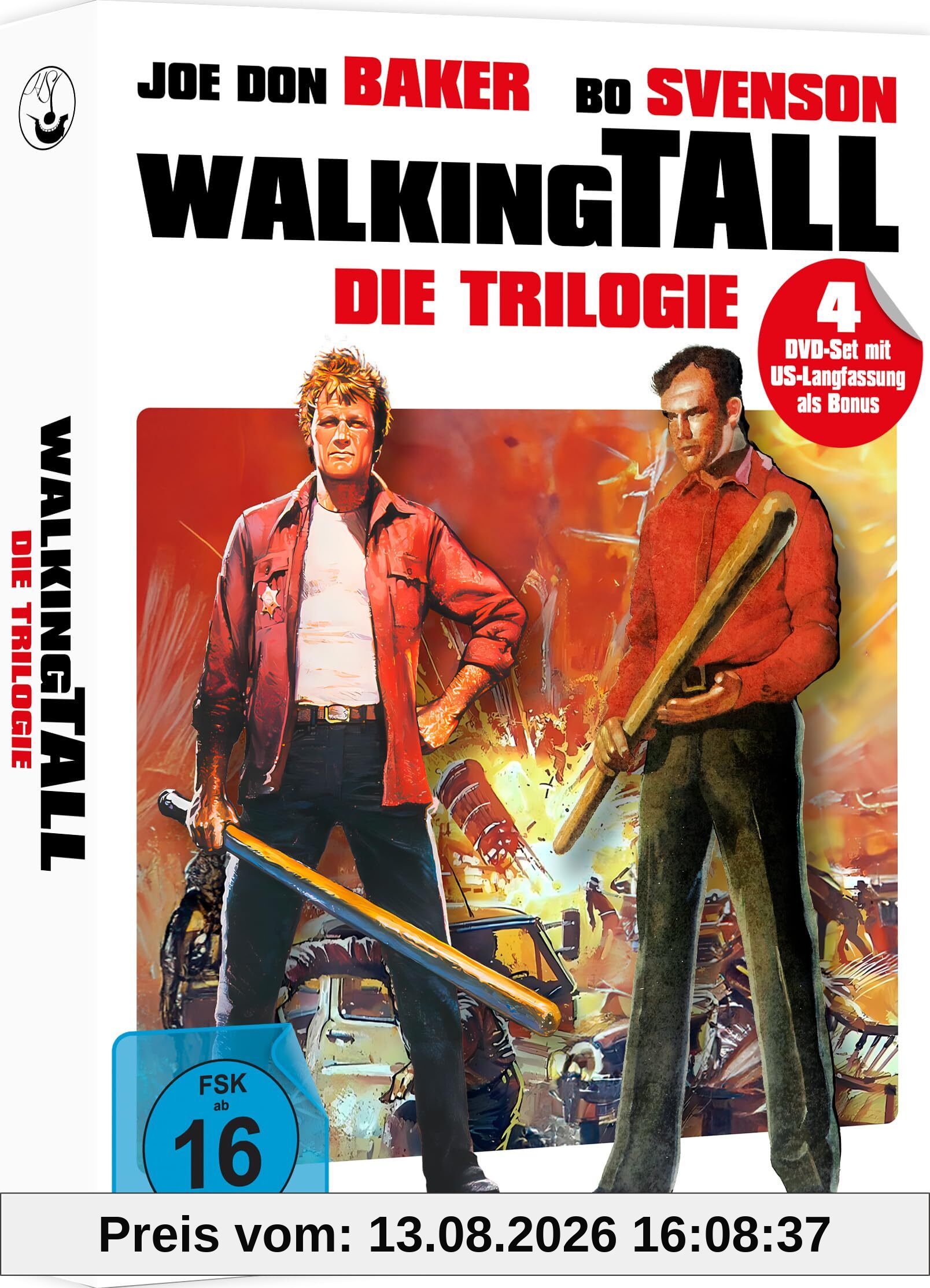 Walking Tall Trilogie - Der Große aus dem Dunkeln 1-3 (4 DVD Limited Deluxe-Digipak inkl. US-Langfassung als Bonus)