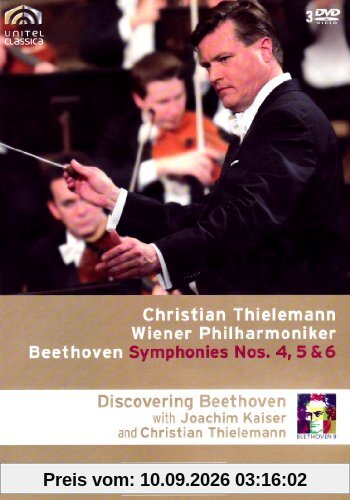 BEETHOVEN Sinfonien 4, 5 & 6 Christian THIELEMANN (+ 170 min. Doku mit Joachim Kaiser) 3 DVD