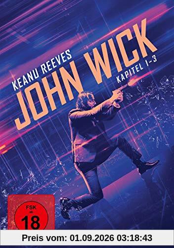 John Wick - Kapitel 1-3 [3 DVDs]