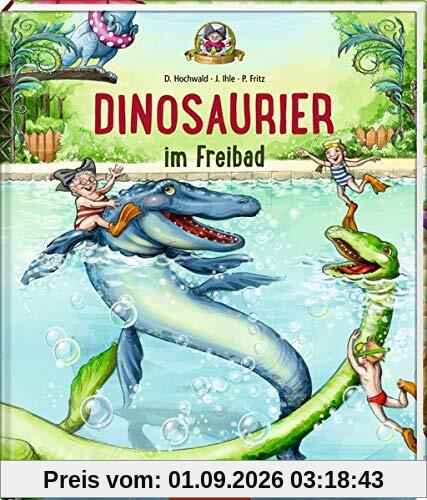 Dinosaurier im Freibad