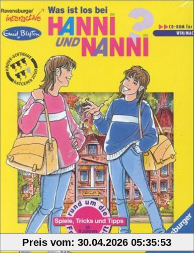 Was ist los bei Hanni und Nanni?: Ein interaktives Spiel rund um die Freundschaft. CD-Rom