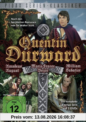 Pidax Serien-Klassiker: Quentin Durward - Die komplette 13-teilige Abenteuerserie (2 DVDs)