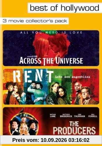 Best of Hollywood - 3 Movie Collector's Pack: Across The Universe / Rent / The Producers ( [3 DVDs]