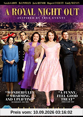 A Royal Night Out [DVD] [2015] UK-Import (Region 2) - Sprache: Englisch.