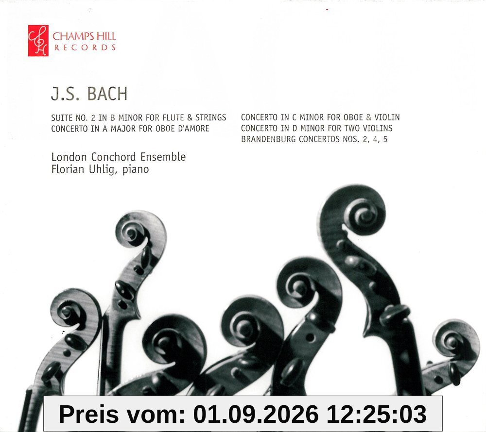 Bach: Brandenburgische Konzerte 2,4,5 / Konzerte BWV 1043, 1055, 1060 / Suite h-Moll BWV 1067