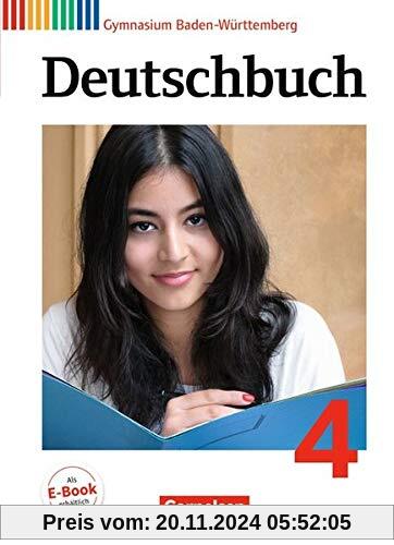 Deutschbuch Gymnasium - Baden-Württemberg Neubearbeitung und Bildungsplan 2016: Band 4: 8. Schuljahr - Schülerbuch: Pass