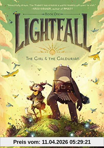 Tim Probert Lightfall, The Girl & The Galdurian