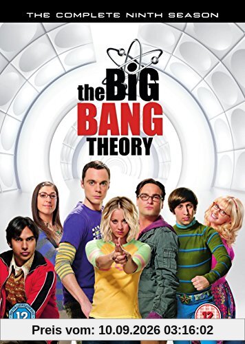 The Big Bang Theory - Season 9 [DVD] [2016] UK-Import (Region 2), Sprache-Englisch.