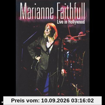 Marianne Faithfull : Live in Hollywood (inclus 1 CD)
