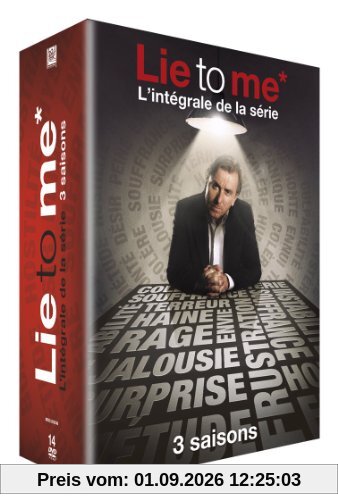 Coffret intégrale lie to me [FR Import]
