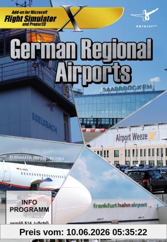 Flight Simulator X - German Regional Airports (Add - On) - [PC]
