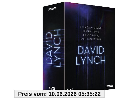 Coffret david lynch : inland empire ; une histoire vraie ; éléphant man ; mulholland drive [FR Import]