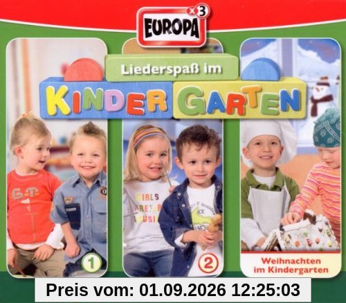 Liederspaß Im Kindergarten/3er CD-Box