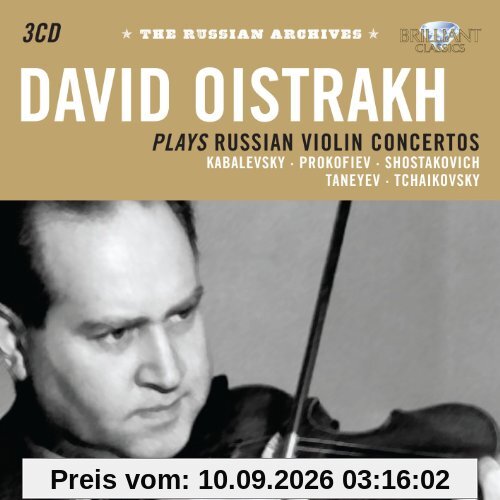 David Oistrakh spielt russische Violinenkonzerte