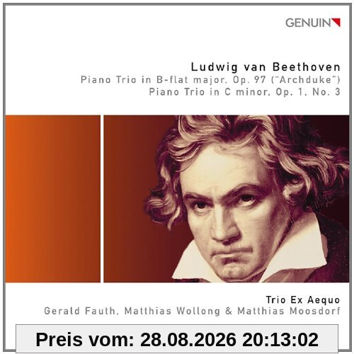 Beethoven: Piano Trios, Op.97 (Archeduke) & Op.1,No.3
