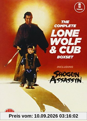 Complete Lone Wolf Cub Boxset Including Shogun Assassin 7 Discs (5 DVD) [Edizione: Regno Unito] [Import]