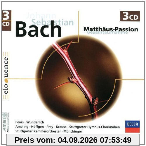 Matthäus-Passion (Ga) (Eloquence)