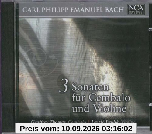 3 Sonaten für Cembalo und Violine