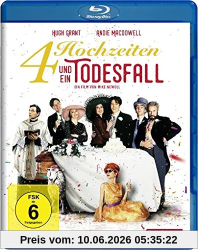 Vier Hochzeiten und ein Todesfall [Blu-ray]