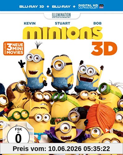Minions  (+3D-Blu-ray) (+Blu-ray)