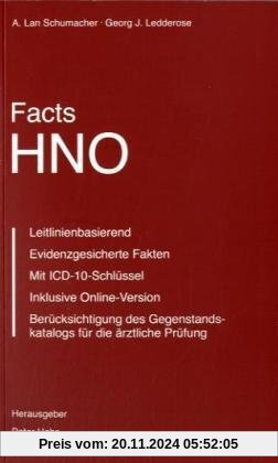 Facts HNO: Das neue medizinische Nachschlagewerk