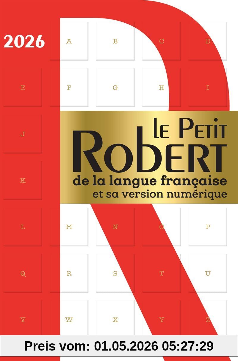 Le Petit Robert de la langue francaise et sa version numerique - 2026