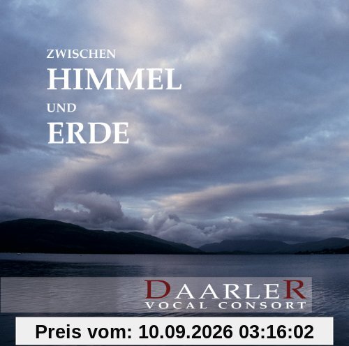 Zwischen Himmel und Erde - Vokalmusik über Liebe, Licht und Dunkel