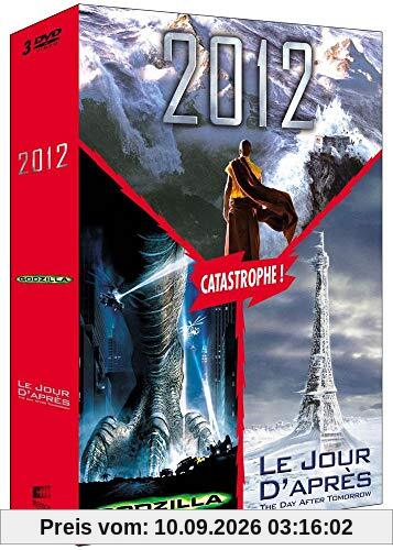Coffret roland emmerich 3 films : 2012 ; godzilla ; le jour d'après [FR Import]
