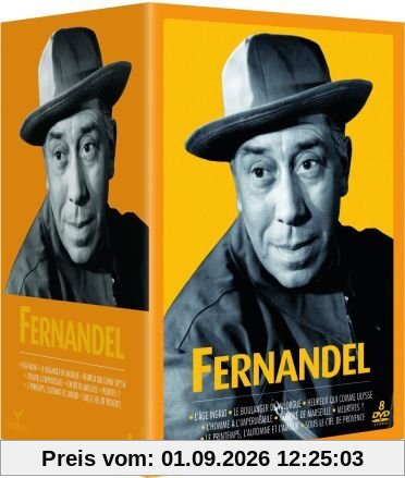 Fernandel ; coffret 8 films [FR Import]
