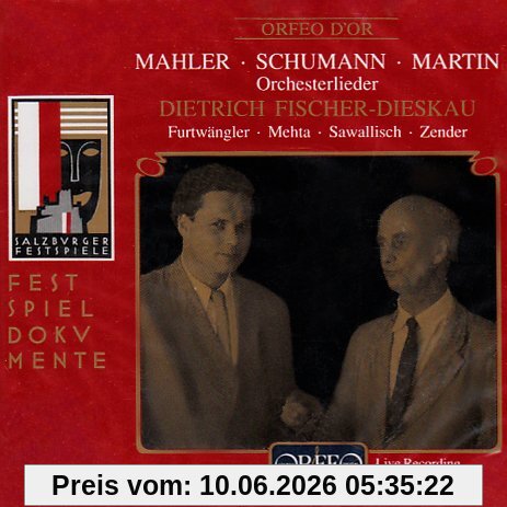 Orchesterlieder von Mahler, Schumann