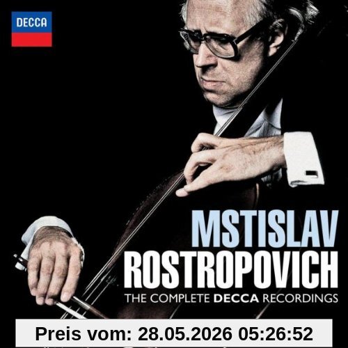 Mstislav Rostropowitsch Sämtliche Decca Aufnahmen