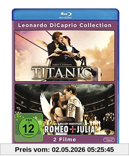 Leonardo Di Caprio Collection - Titanic/Romeo & Julia [Blu-ray]