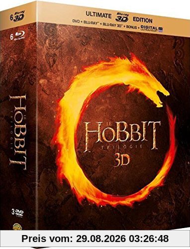 Le Hobbit - La trilogie [Ultimate Blu-ray 3D Edition - Blu-ray 3D + Blu-ray + DVD + Digital UltraViolet]