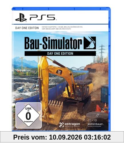 Bau-Simulator: Steelbook Day 1 - Edition (exklusiv bei amazon) - [Playstation 5]
