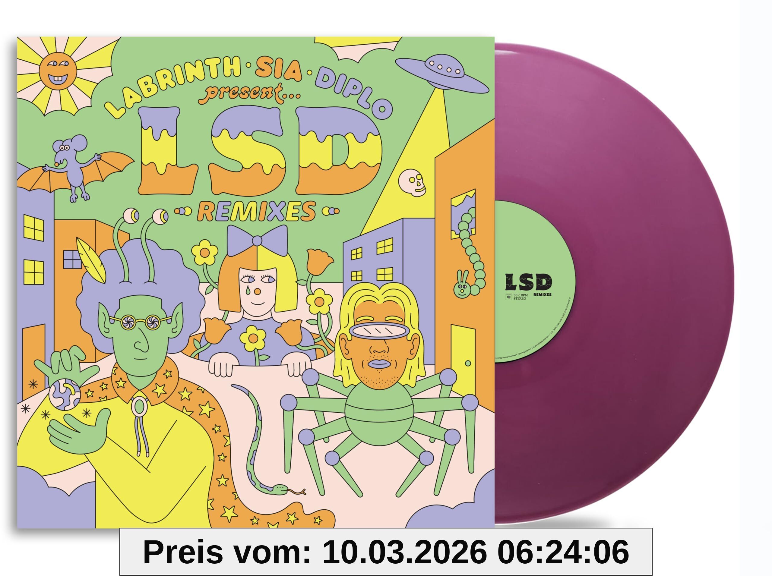 Labrinth Sia & Diplo Present Lsd Remixes Rsd Black Friday Exclusive Hint Of Purple Vinyl