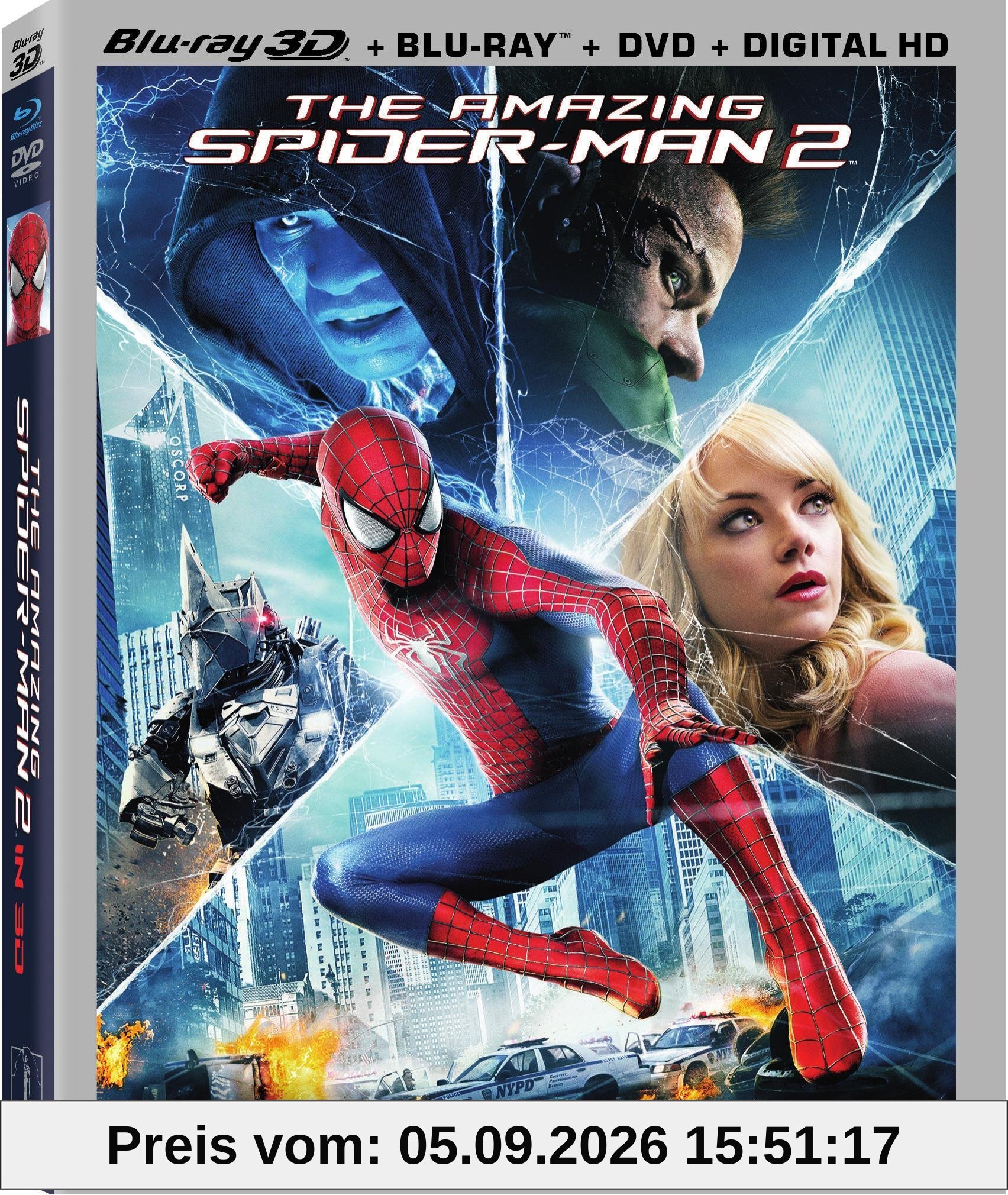 Amazing Spider-Man 2 [Blu-ray] [US Import]